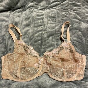Wacoal sheer mesh bra 42DDD